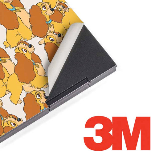 Disney Lady & The Tramp Lady Pattern HP Envy Skin