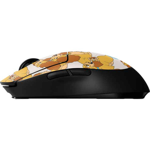 Disney Lady & The Tramp Lady Pattern G Pro Wireless Gaming Mouse Skin