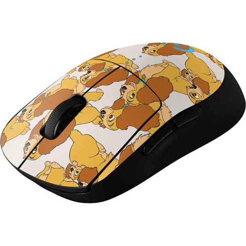 Disney Lady & The Tramp Lady Pattern G Pro Wireless Gaming Mouse Skin