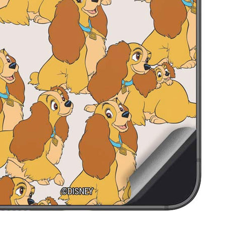 Disney Lady & The Tramp Lady Pattern Galaxy A14 5G Skin