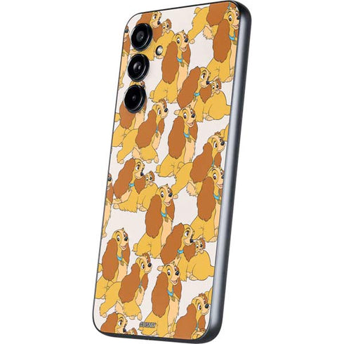 Disney Lady & The Tramp Lady Pattern Galaxy A54 5G Skin