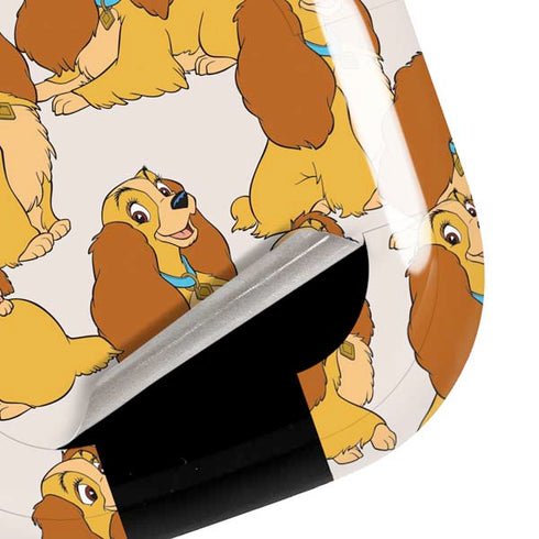 Disney Lady & The Tramp Lady Pattern Galaxy Buds Live Skin