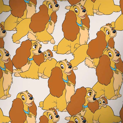 Disney Lady & The Tramp Lady Pattern Galaxy Note 8 Skin