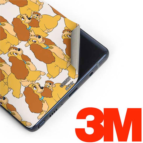 Disney Lady & The Tramp Lady Pattern Galaxy Note 9 Skin