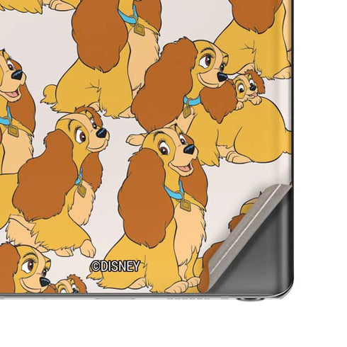 Disney Lady & The Tramp Lady Pattern Galaxy Note20 5G Skin