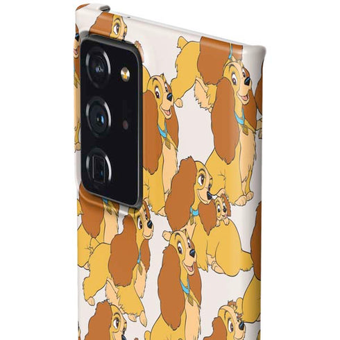 Disney Lady & The Tramp Lady Pattern Galaxy Note20 Ultra 5G Lite Case