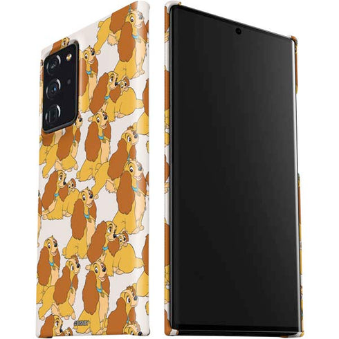 Disney Lady & The Tramp Lady Pattern Galaxy Note20 Ultra 5G Lite Case
