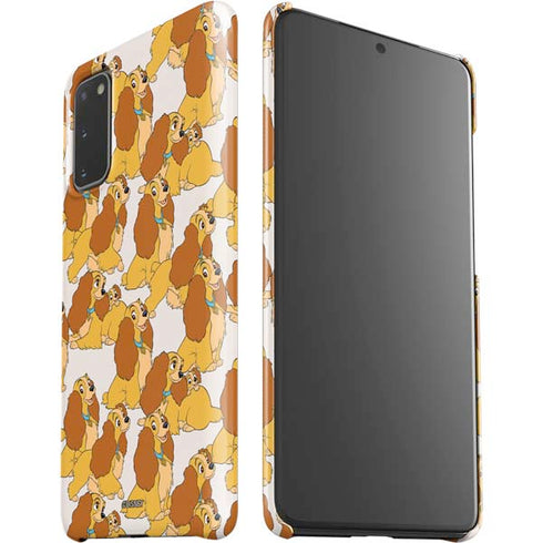 Disney Lady & The Tramp Lady Pattern Galaxy S20 Lite Case