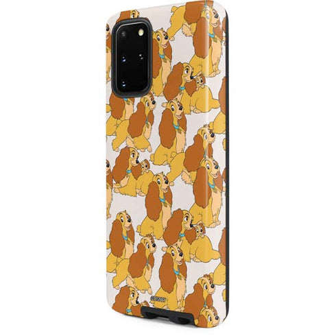 Disney Lady & The Tramp Lady Pattern Galaxy S20 Plus Pro Case