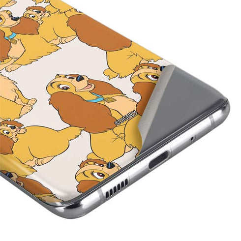 Disney Lady & The Tramp Lady Pattern Galaxy S20 Ultra 5G Skin