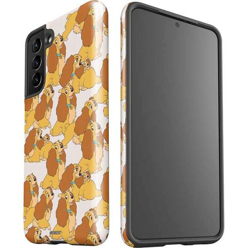Disney Lady & The Tramp Lady Pattern Galaxy S21 5G Pro Case