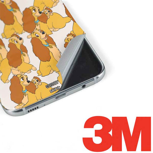 Disney Lady & The Tramp Lady Pattern Galaxy S8 Plus Skin