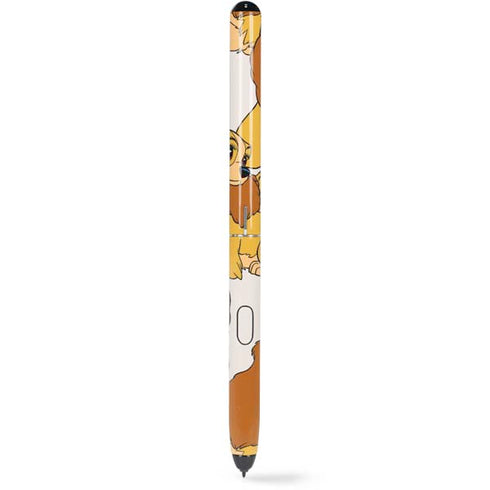 Disney Lady & The Tramp Lady Pattern Samsung Galaxy Tab Skin