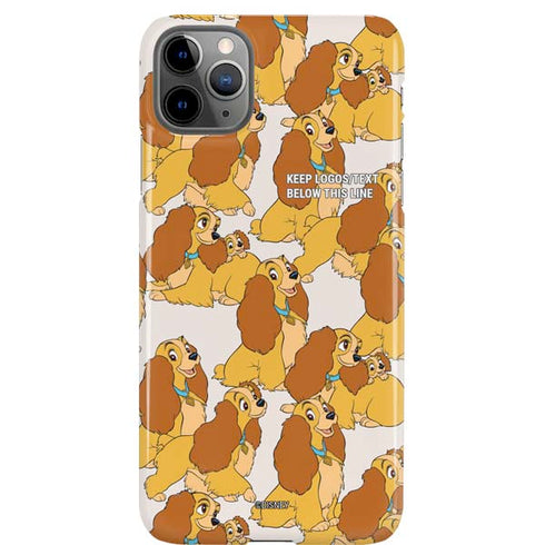 Disney Lady & The Tramp Lady Pattern iPhone 11 Pro Max Lite Case