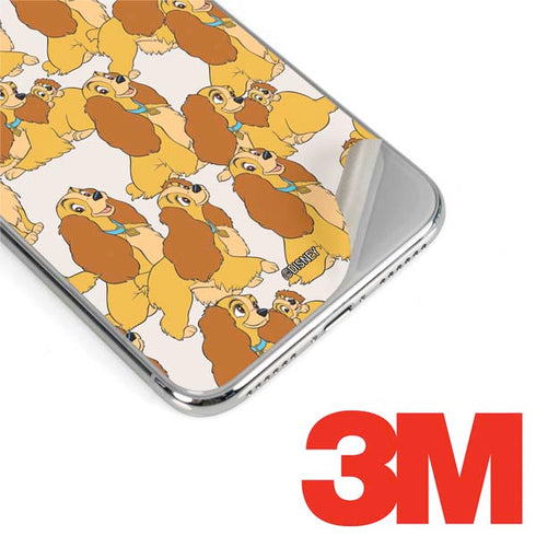Disney Lady & The Tramp Lady Pattern iPhone 11 Pro Skin