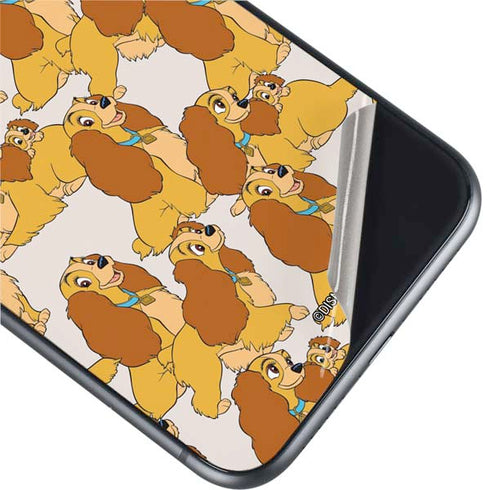 Disney Lady & The Tramp Lady Pattern iPhone 11 Skin