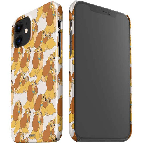 Disney Lady & The Tramp Lady Pattern iPhone 12 Mini Lite Case