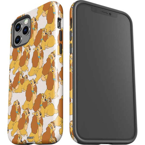 Disney Lady & The Tramp Lady Pattern iPhone 12 Pro Max Impact Case