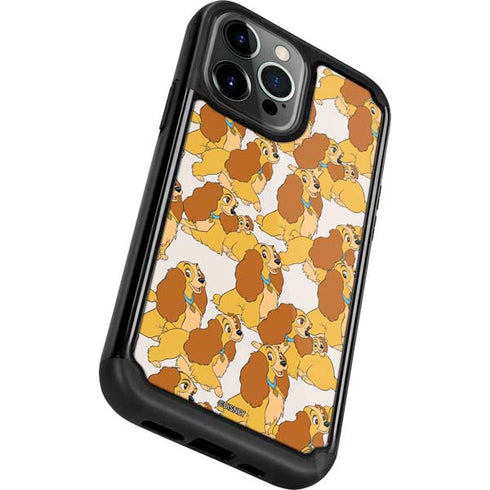 Disney Lady & The Tramp Lady Pattern iPhone 13 Pro Cargo Case