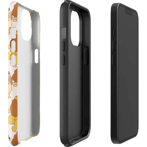 Disney Lady & The Tramp Lady Pattern iPhone 15 Impact Case