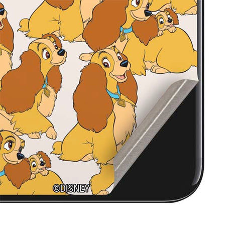 Disney Lady & The Tramp Lady Pattern iPhone SE (2nd & 3rd Gen) Skin