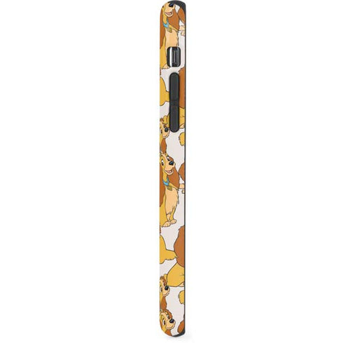 Disney Lady & The Tramp Lady Pattern iPhone XR Pro Case