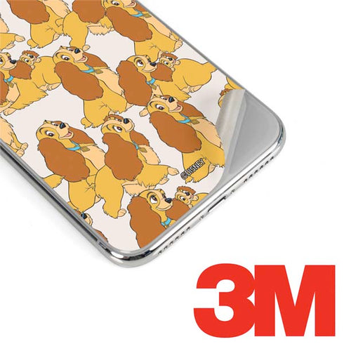 Disney Lady & The Tramp Lady Pattern iPhone XS Max Skin