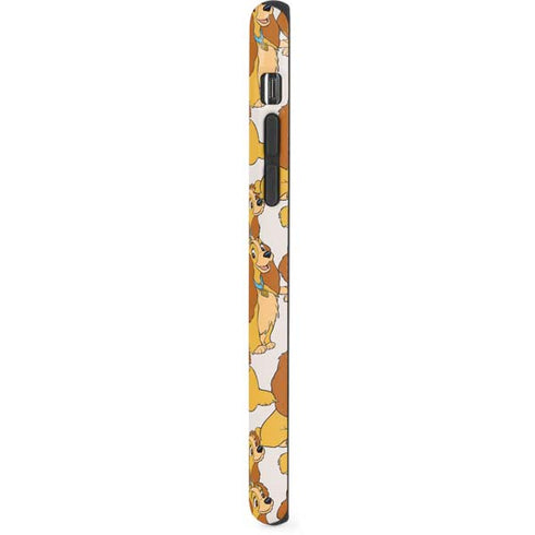 Disney Lady & The Tramp Lady Pattern iPhone XS Pro Case