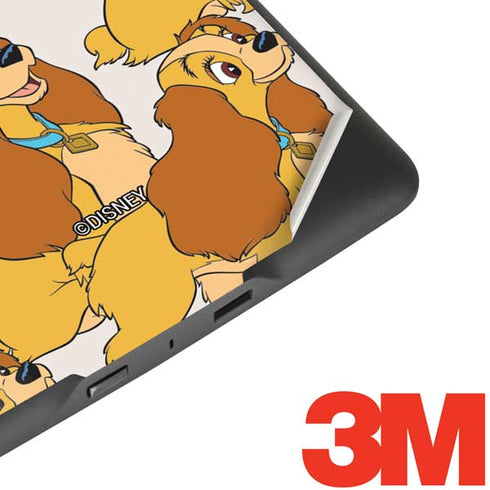 Disney Lady & The Tramp Lady Pattern Amazon Kindle Skin