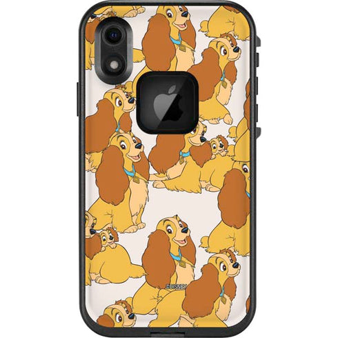 Disney Lady & The Tramp Lady Pattern LifeProof Fre iPhone Skin