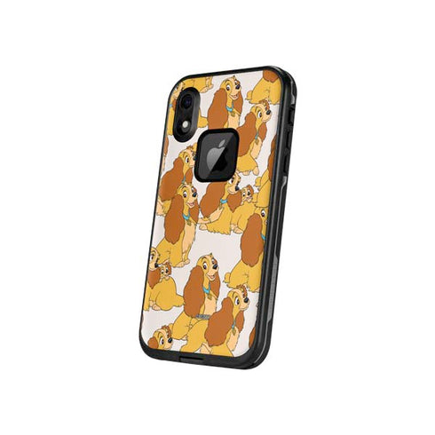 Disney Lady & The Tramp Lady Pattern LifeProof Fre iPhone Skin