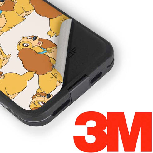 Disney Lady & The Tramp Lady Pattern LifeProof Fre iPhone Skin