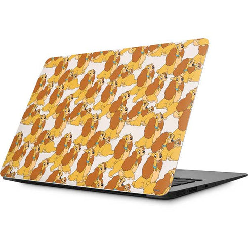Disney Lady & The Tramp Lady Pattern Apple MacBook Skin