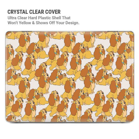 Disney Lady & The Tramp Lady Pattern MacBook Air 15in (2023-2025) Case plus Skin