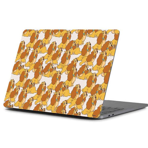 Disney Lady & The Tramp Lady Pattern Apple MacBook Pro 13-inch Skin