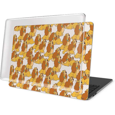 Disney Lady & The Tramp Lady Pattern MacBook Pro 13in (2020) Case plus Skin
