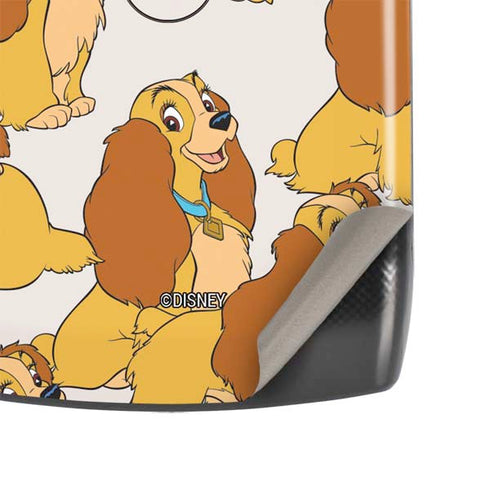Disney Lady & The Tramp Lady Pattern Motorola RAZR Skin