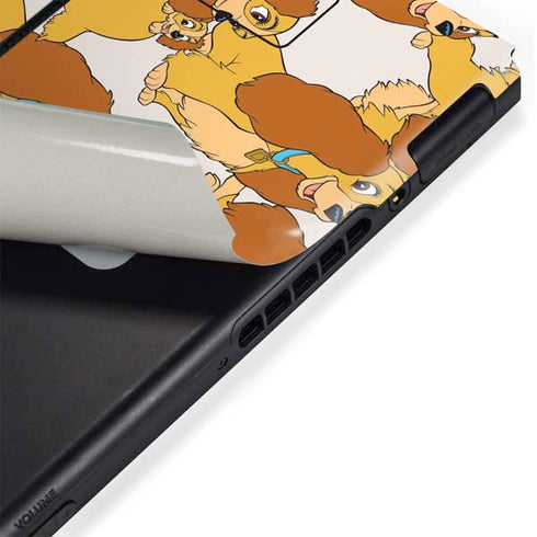 Disney Lady & The Tramp Lady Pattern Nintendo Switch Bundle Skin