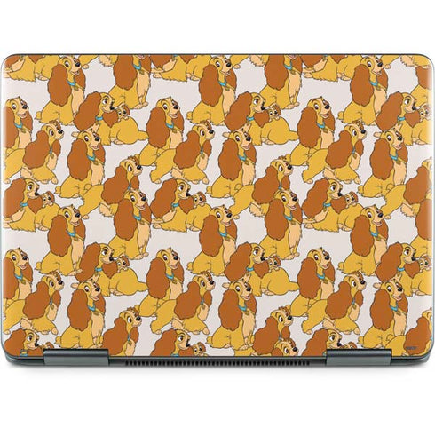 Disney Lady & The Tramp Lady Pattern Notebook 9 Pro 13in (2017) Skin