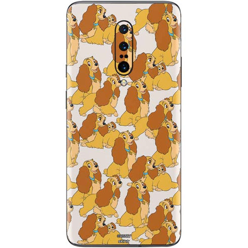 Disney Lady & The Tramp Lady Pattern OnePlus 7 Pro Skin