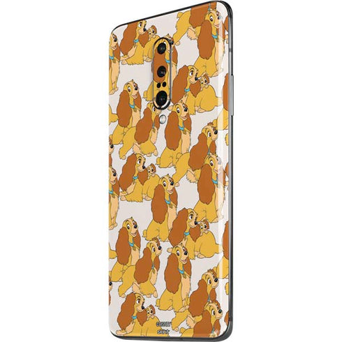 Disney Lady & The Tramp Lady Pattern OnePlus 7 Pro Skin