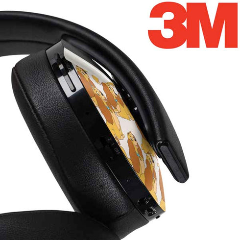 Disney Lady & The Tramp Lady Pattern PlayStation 4 Gold Wireless Headset Skin