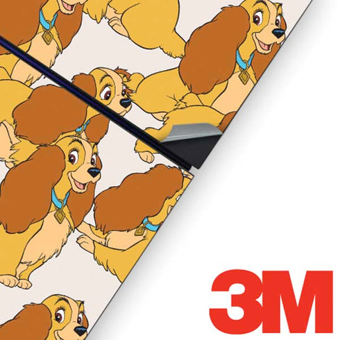 Disney Lady & The Tramp Lady Pattern PS4 Console and Controller Bundle Skin