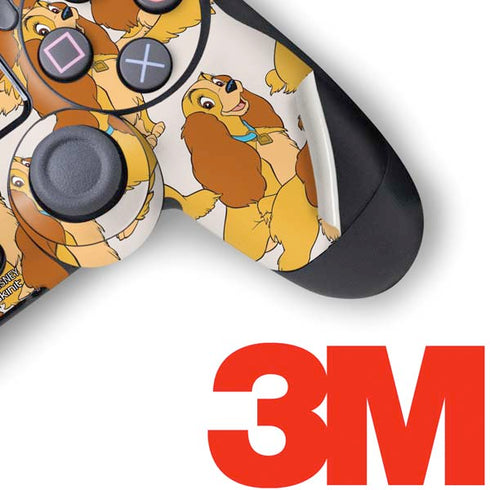 Disney Lady & The Tramp Lady Pattern PS4 Pro/Slim Controller Skin