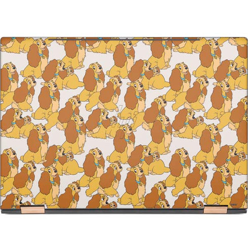 Disney Lady & The Tramp Lady Pattern HP Spectre Skin