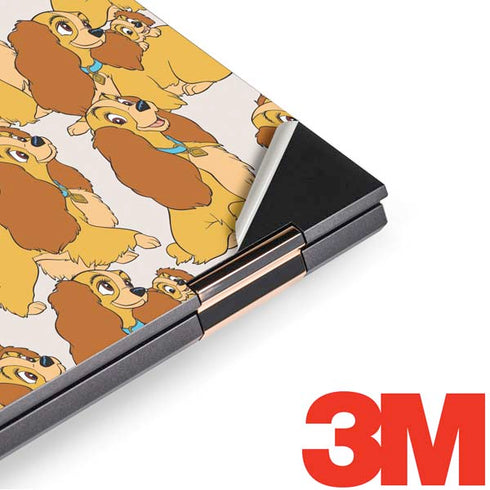 Disney Lady & The Tramp Lady Pattern HP Spectre Skin