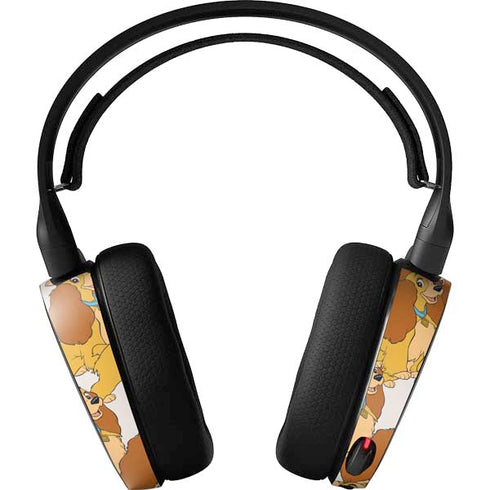 Disney Lady & The Tramp Lady Pattern SteelSeries Arctis 3 Skin