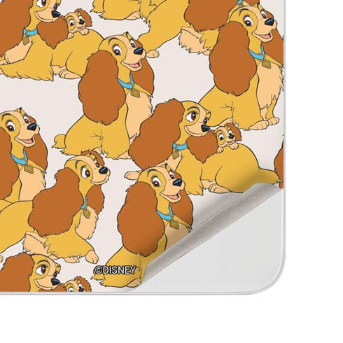 Disney Lady & The Tramp Lady Pattern Surface Duo Skin