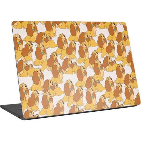 Disney Lady & The Tramp Lady Pattern Surface Laptop 4 15in Skin