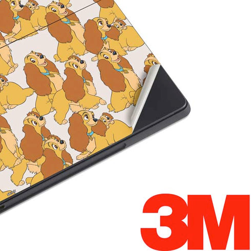 Disney Lady & The Tramp Lady Pattern Surface Pro 6 Skin